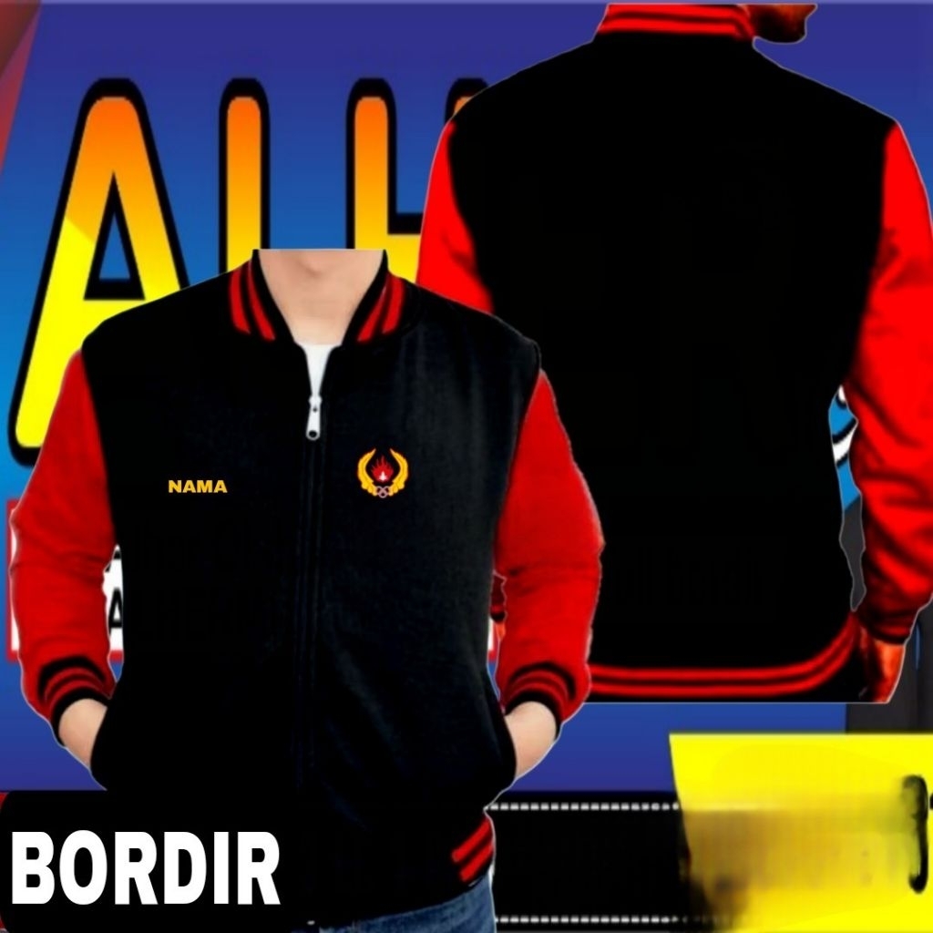 terbaru jaket bordir KONI Jaket KONI jaket baseball KONI jaket varsity KONI Jaket seragam KONI jaket