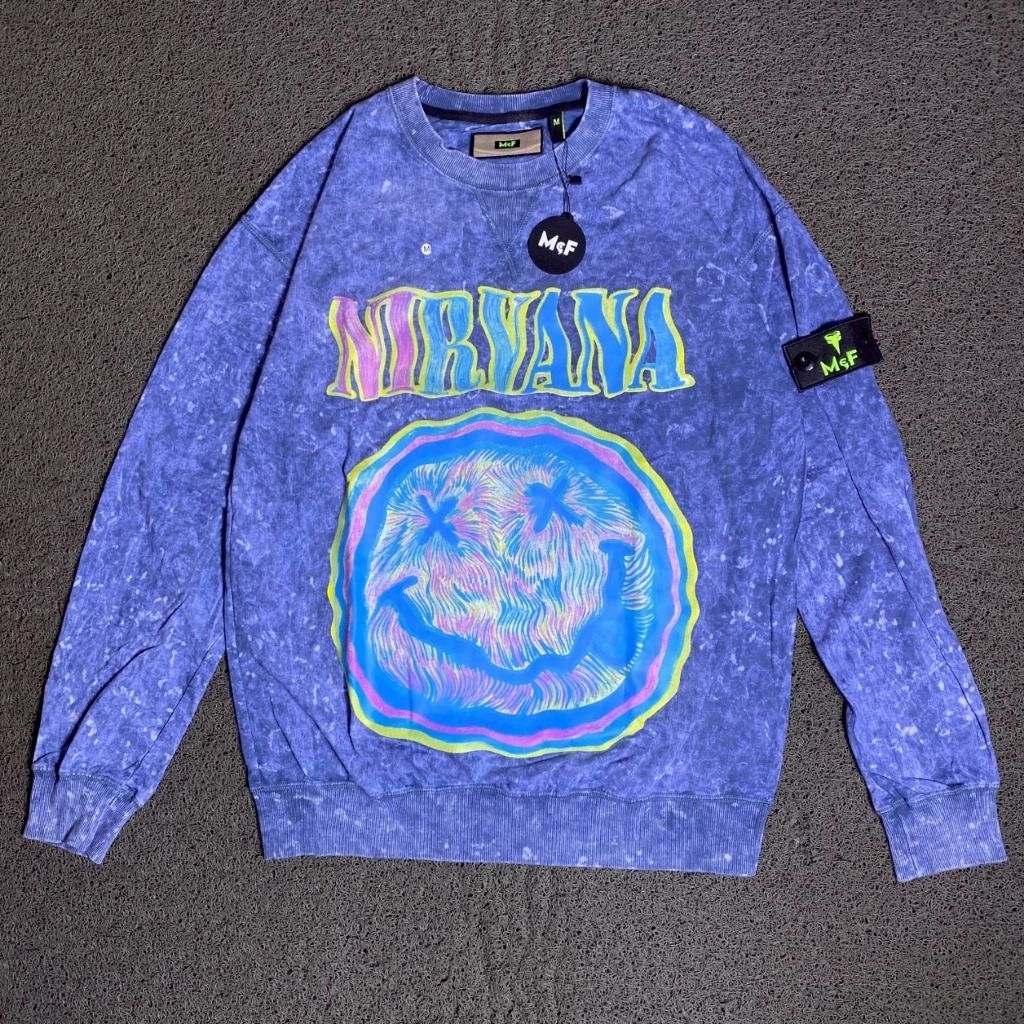 CREWNECK NIRVANA TIE DYE MCF ORIGINAL