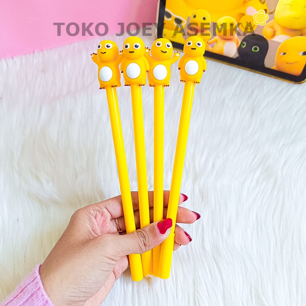 

PULPEN GEL NAILONG YELLOW DRAGON TINTA PEN PENA BOLPEN NAGA KUNING GEMES