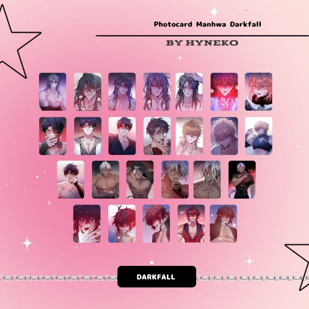 Photocard Manhwa Darkfall