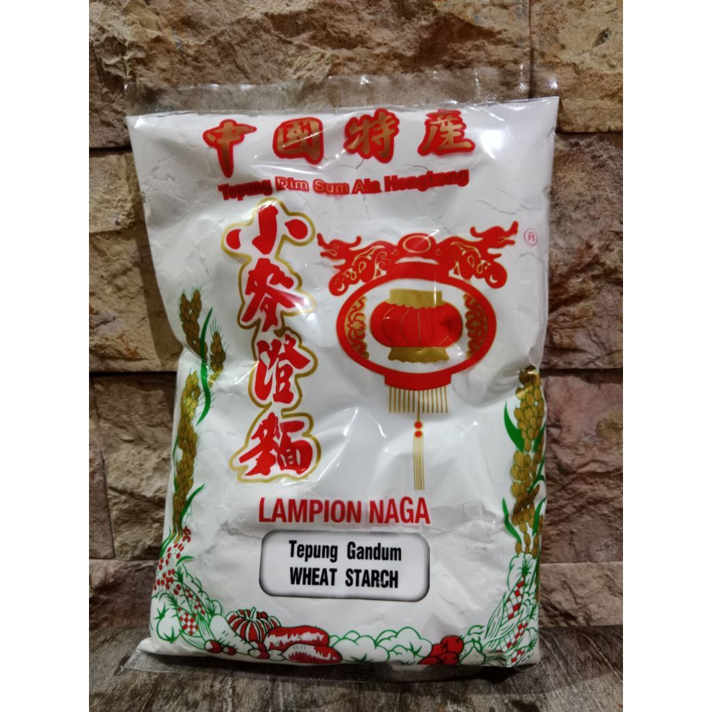 

TEPUNG TANG MIEN 500 GR / BAKPAO / DIM SUM HONGKONG / WHEAT STARCH / LAMPION
