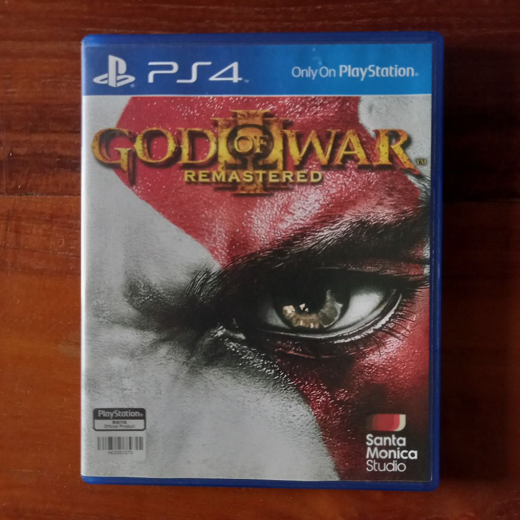 BD Kaset PS4 God of War 3 Remastered