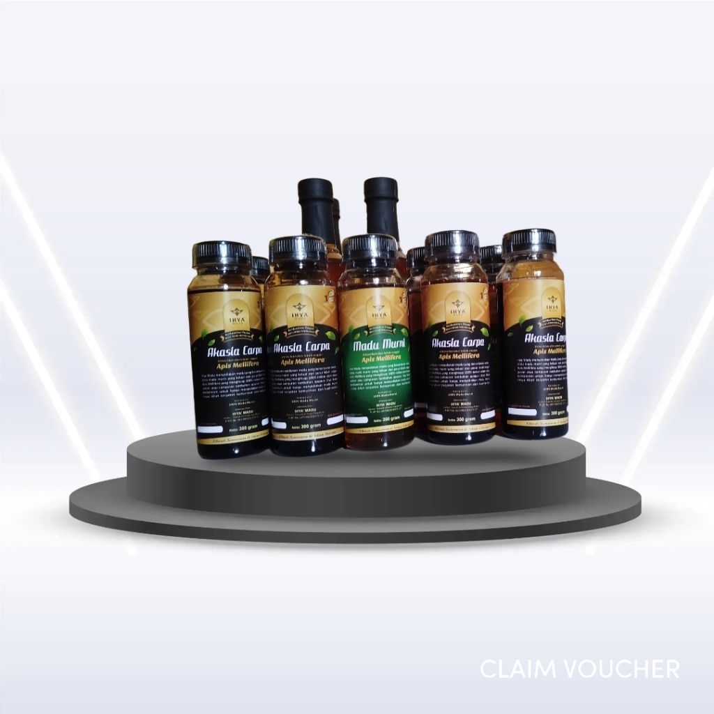 

Madu murni bersanad nektar Akasia Carpa | 500 gram |