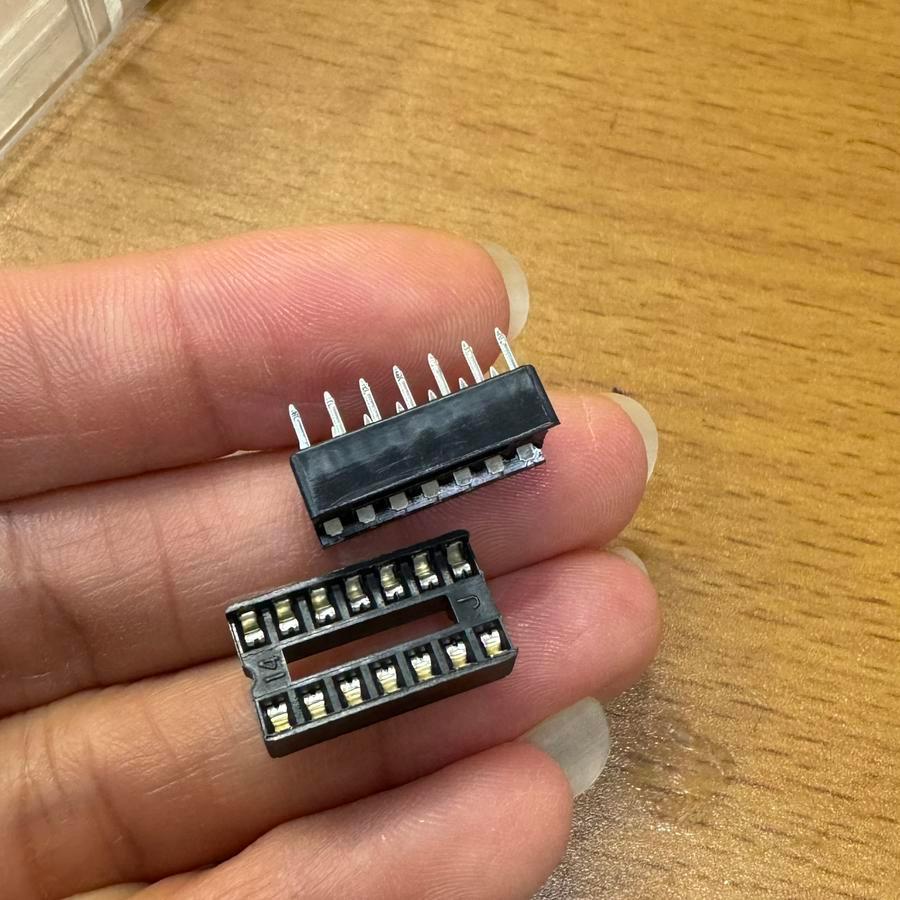 Soket ic 14pin soket ic 14p soket ic 14pin