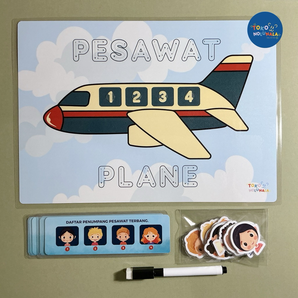 Mainan Edukasi Montessori Roleplay anak 2-5 tahun