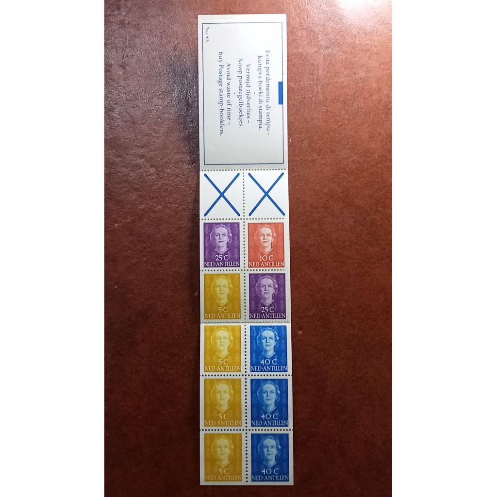 

Booklet mancanegara nderland ANTELLIN prangko luar negeri prangko