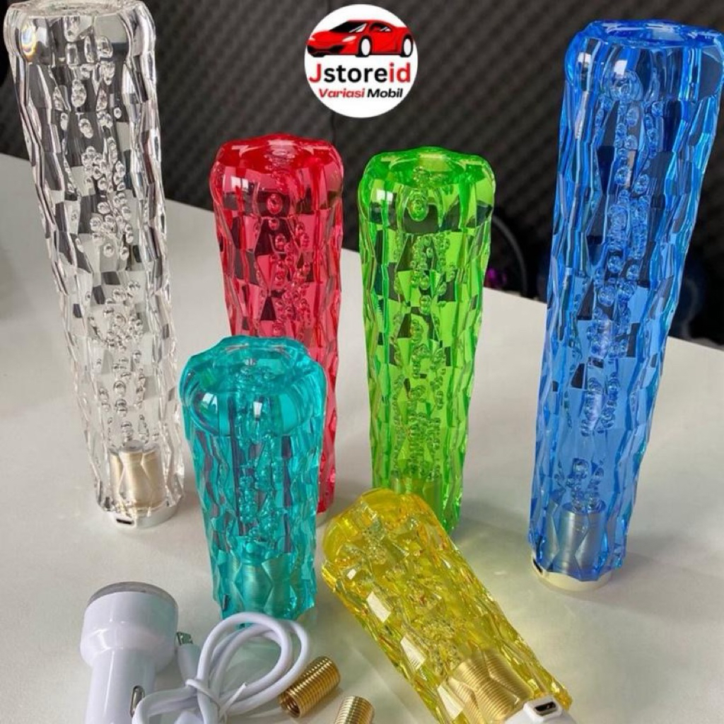 Knob Persneling LED Kristal – Auto Nyala Untuk Mobil & Truk