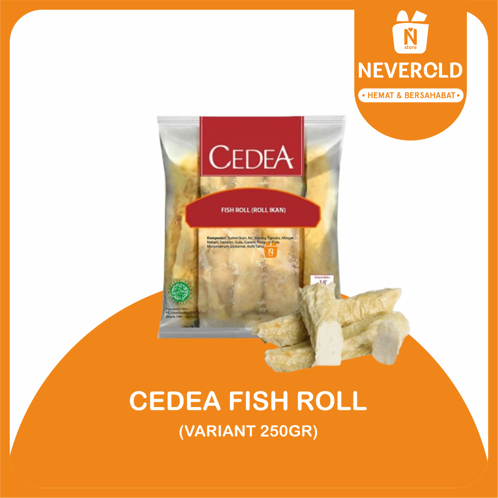 

CEDEA FISH ROLL 1 PACK ISI 10 PCS @250GR