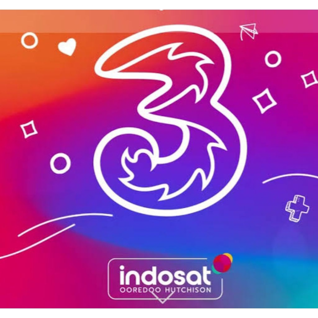 Paket Kuota TRI THREE Lengkap Unlimited 6GB 10GB 66GB 33GB 5GB 3GB 1.5GB 2G 3G 4G LTE 24Jam