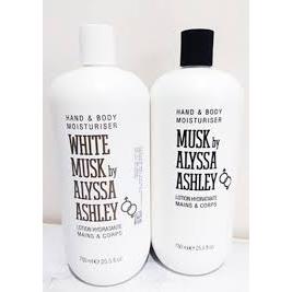 BEAUTY - MUSK ALYSSA ASHLEY 750ML BODY LOTION WHITENING ORIGINAL BPOM / BODY LOTION MUSK ALYSSA ASHL