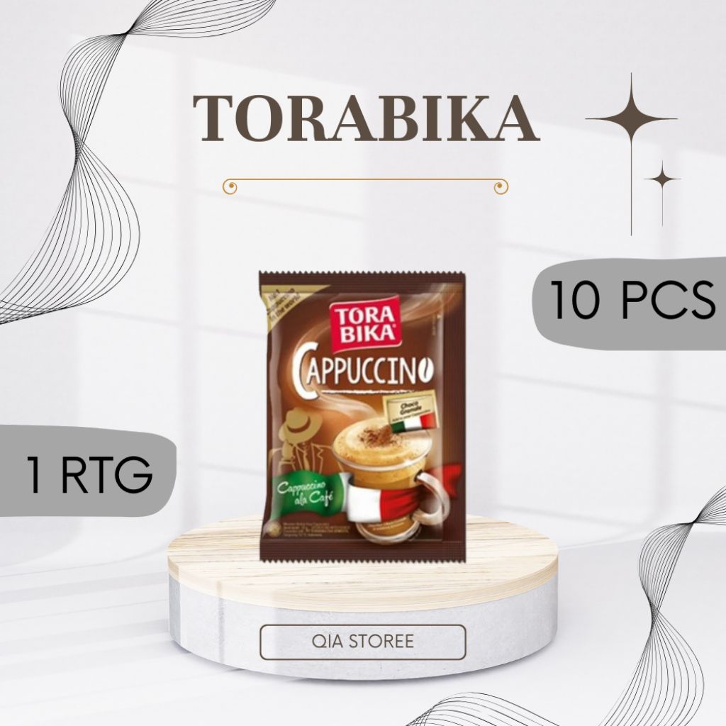 

Torabika Cappuccino 1 Renteng Isi 10 Saset / Kopi Tora Bika Renteng