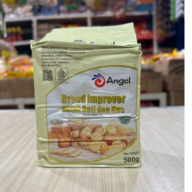 

Angel Bread Improver Untuk Roti dan Kue / Pelembut Kue 500 gram
