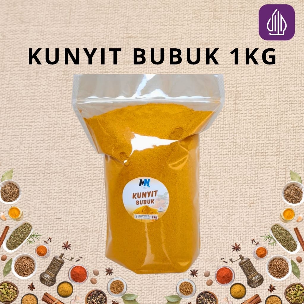 

KUNYIT BUBUK 1KG | Tanpa MSG, Tanpa Ribet, Siap Saji!