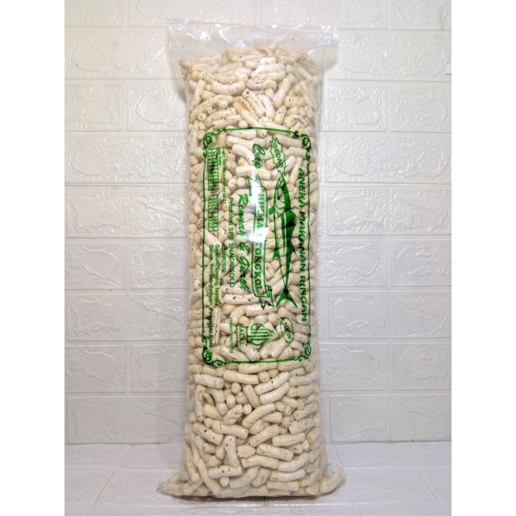 

Kerupuk Stik Ikan Tongkol SPR Snack Indo (1Kg) Cabe Ijo