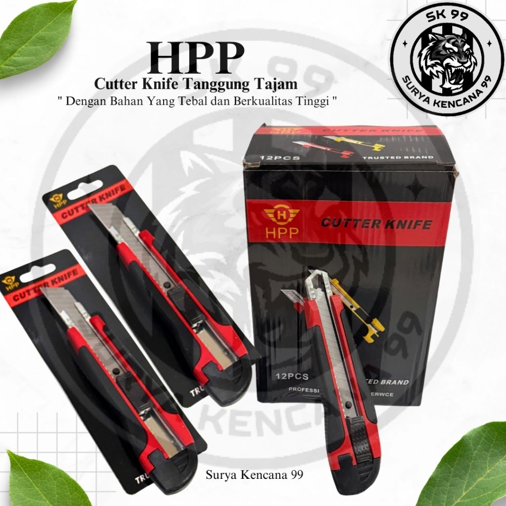 

Silet Pisau Cutter Sedang HPP Cutter Knife