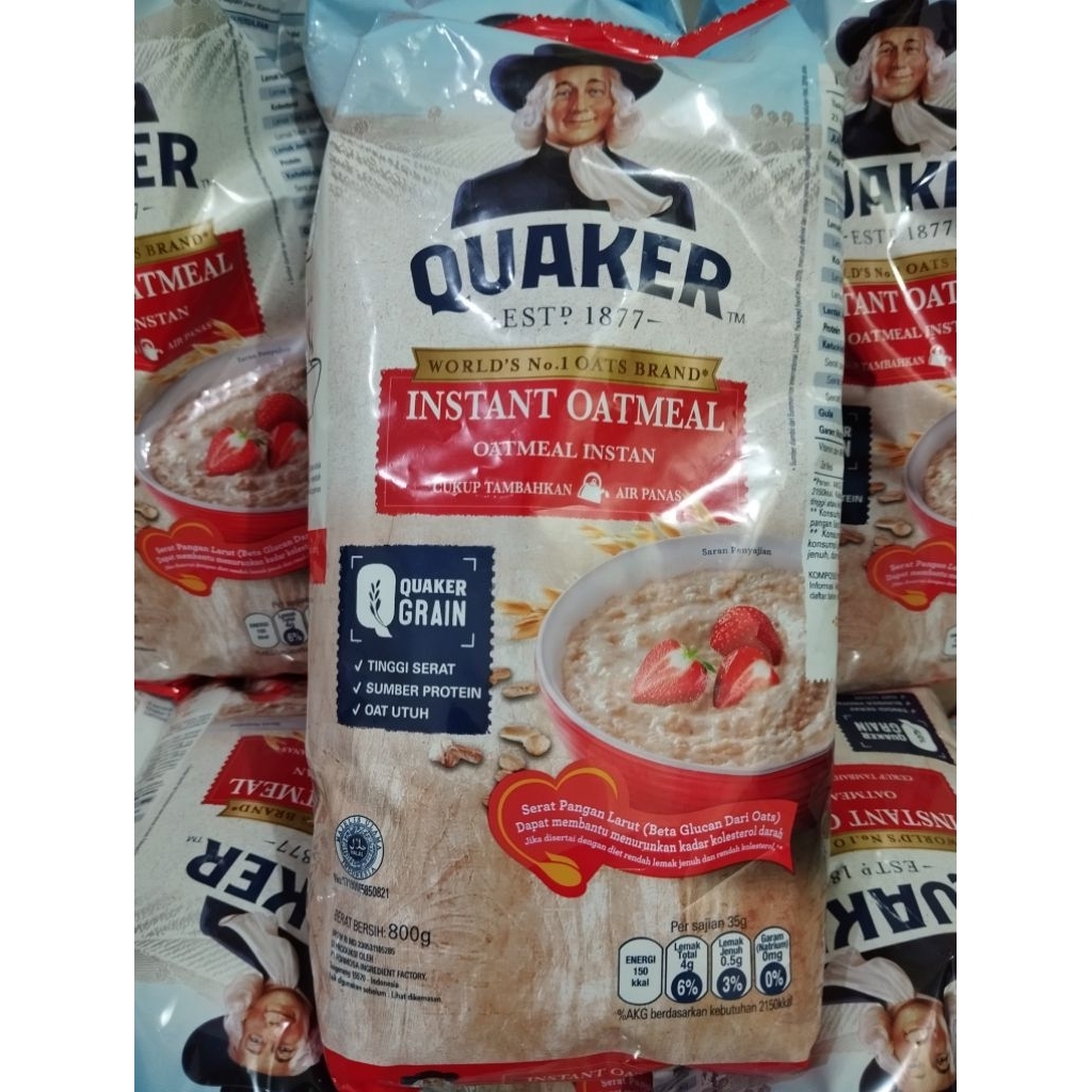 

Quaker Oatmeal Instant 800g