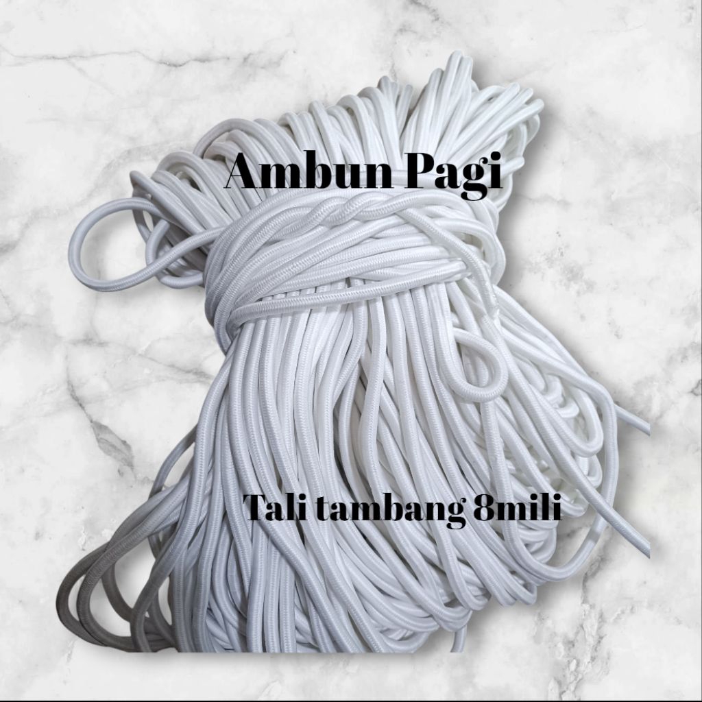 

tali tiang bendera tali tambang bendera ukuran 8mili ready stock