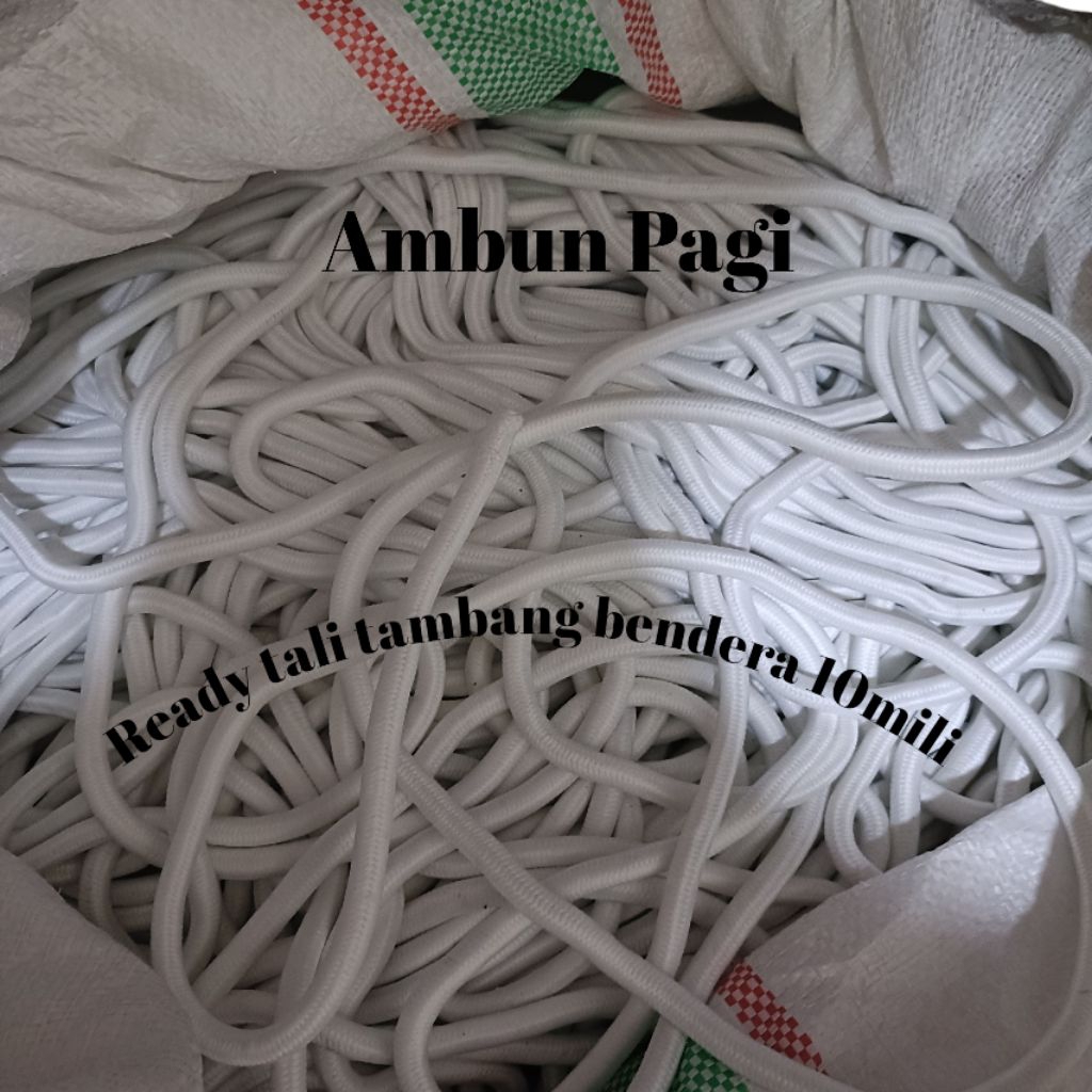 

tali tiang bendera tali tambang bendera ukuran 10mili ready stock