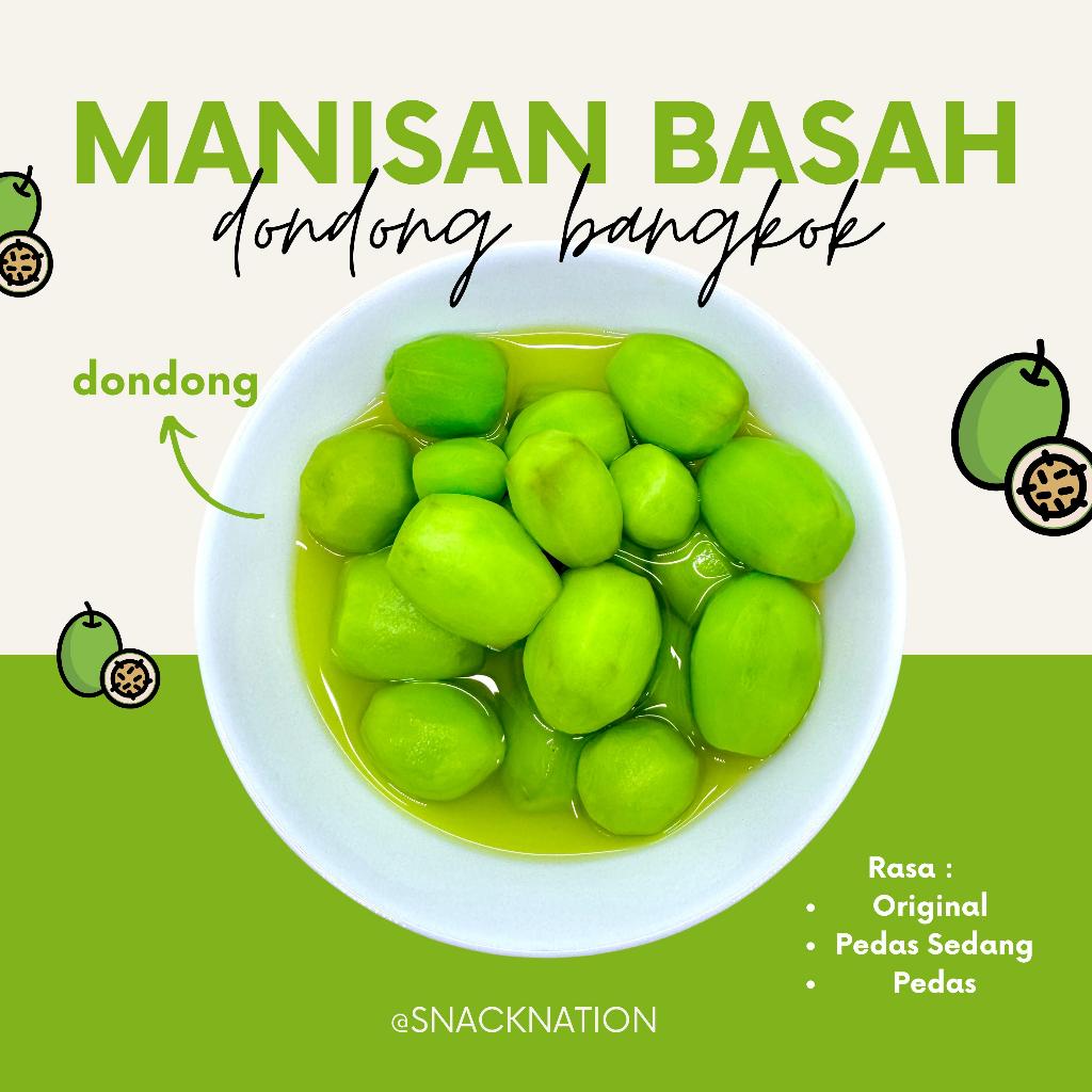 

MANISAN BASAH BUAH KEDONDONG BANGKOK KUALITAS PREMIUM 200 GRAM / 400 GRAM BUAH DONDONG BANGKOK