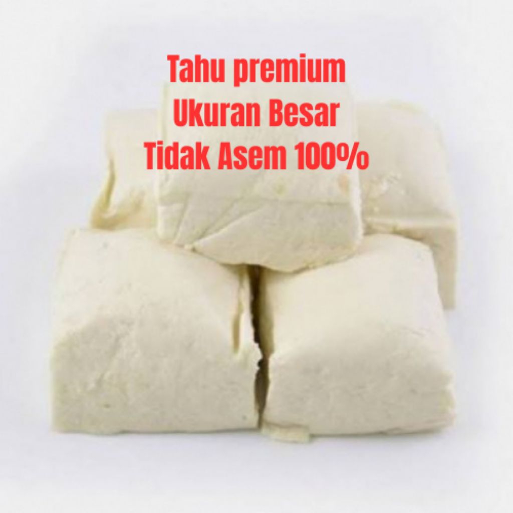

Tahu Putih Premium Besar Isi 6
