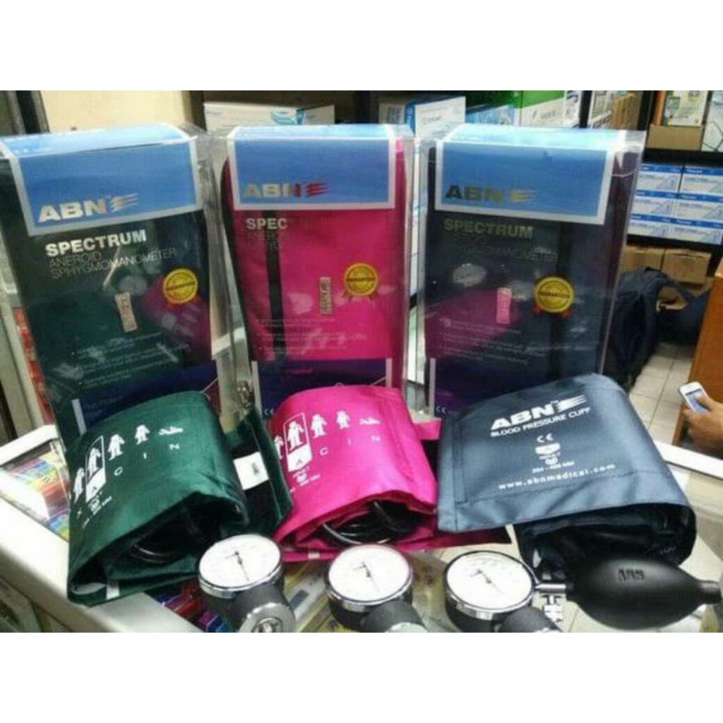 Tensi meter manual Abn Spectrum / alat tensi meter jarum/ tensimeter manual