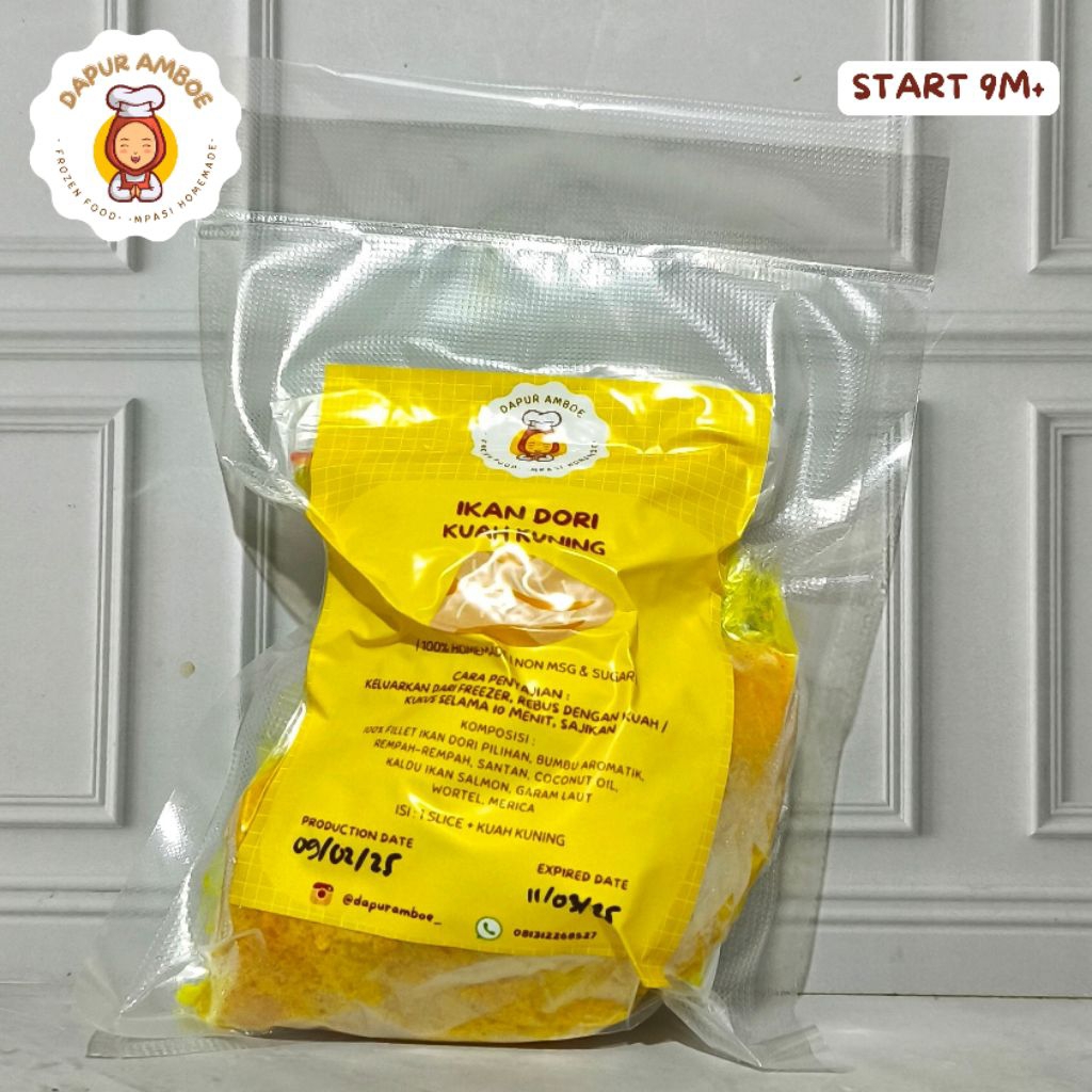 

Ikan Dori Kuah Kuning - MPASI FRIENDLY