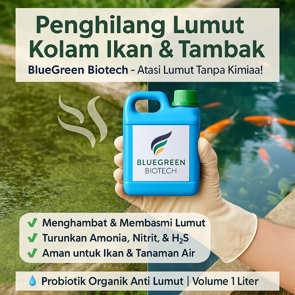 Anti Lumut Untuk Air Kolam Ikan Tawar Tambak