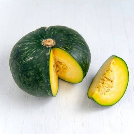 

Kabocha Hijau/Labu Kabocha Hijau/Labu Jepang Kabocha Hijau/Kabocha/± 0.8/1Kg/Perbuah