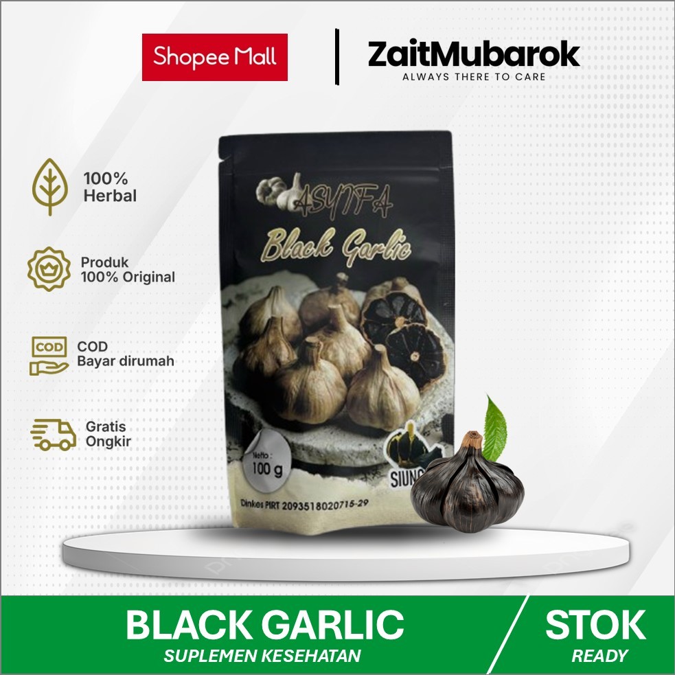 

Black Garlic Bawang Hitam Tunggal Asyifa Premium Quality