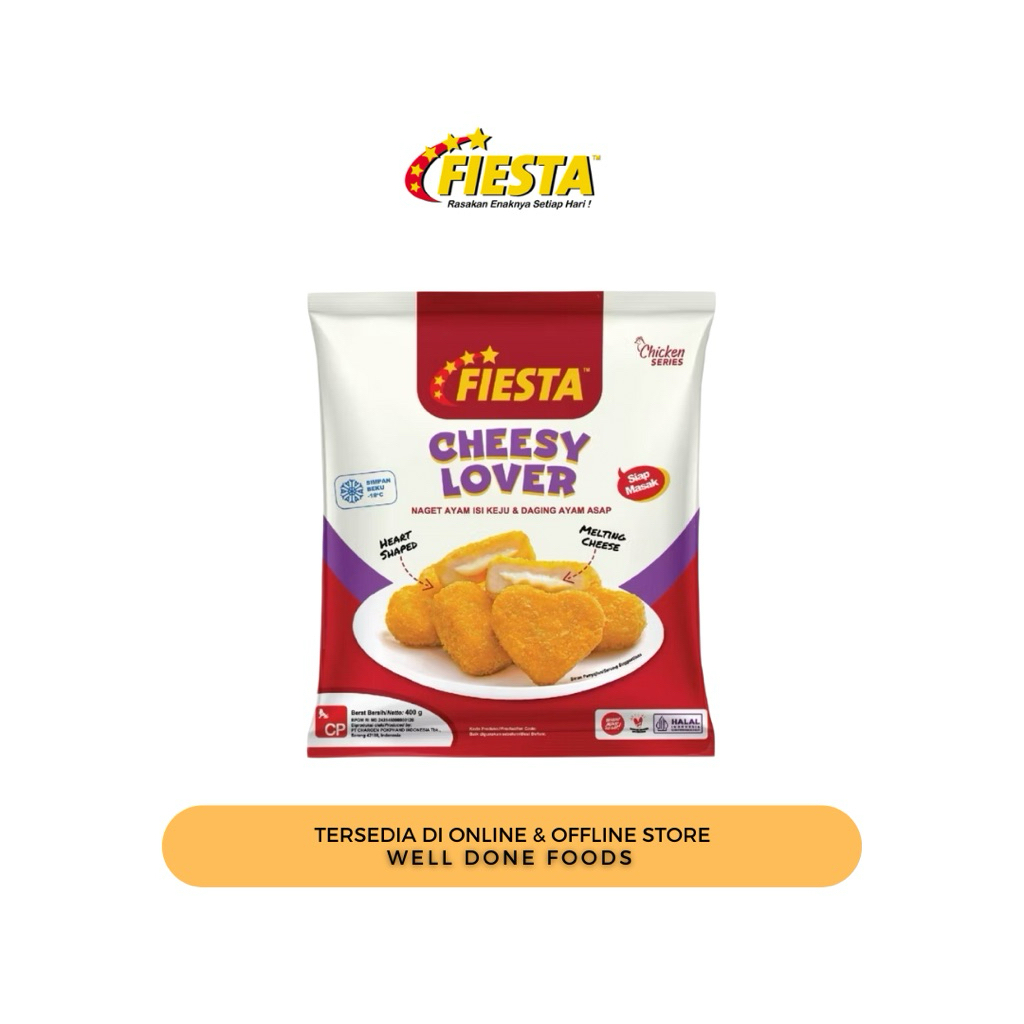 

Fiesta Cheesy Lover 400gr