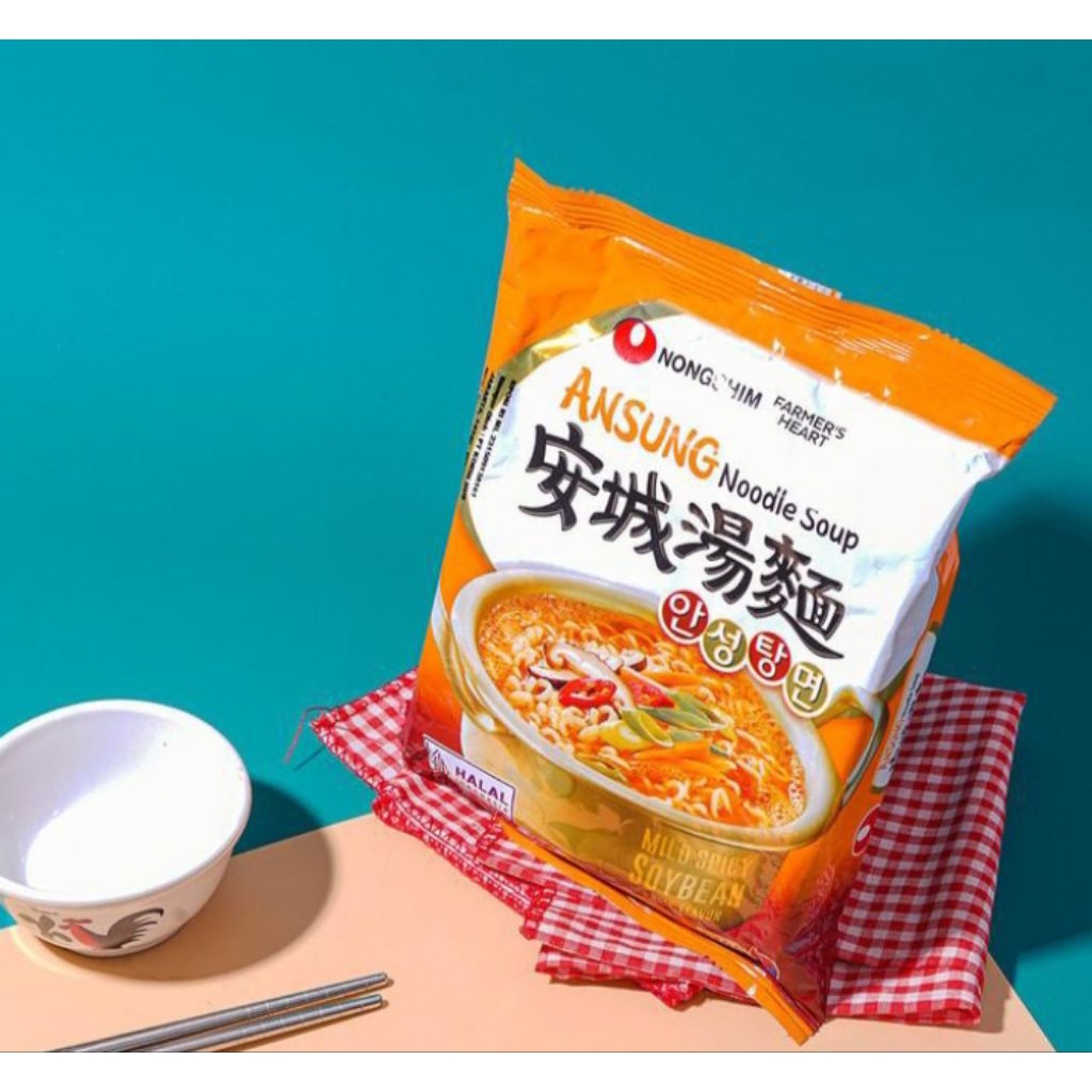 

Noongshim Ansung Tang Myun Noodle Soup 125gram