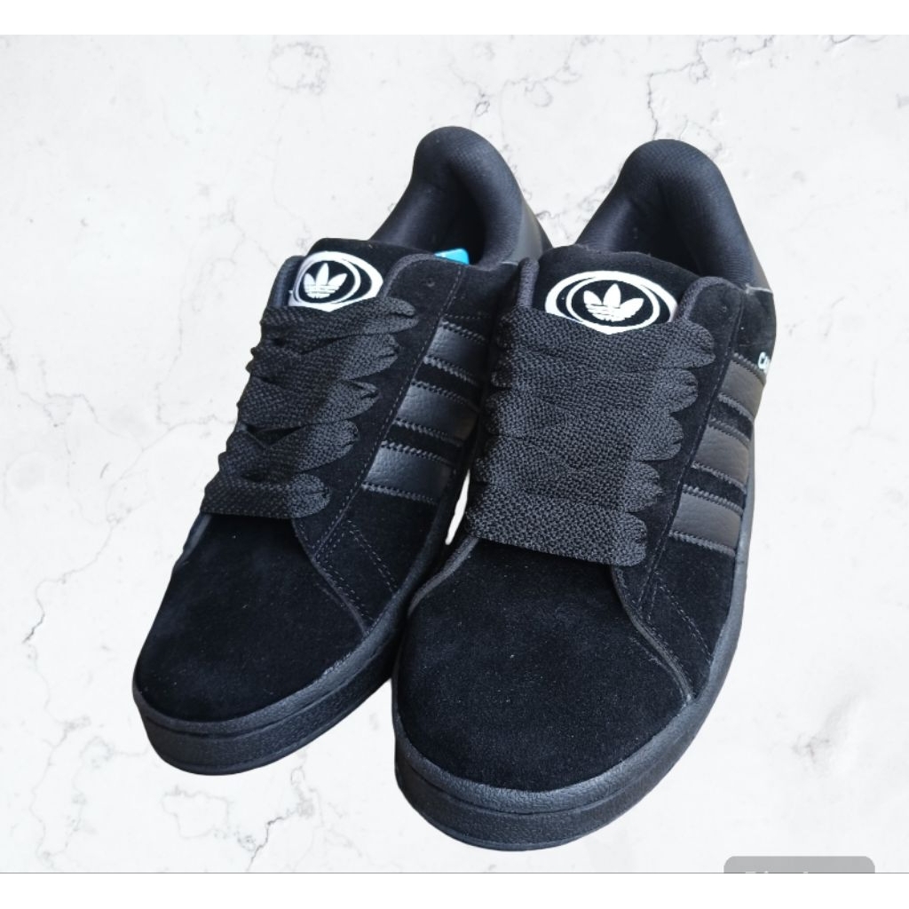 Sepatu Sekolah Anak Cowok Cewek SD SMP Hitam Polos Hitam Putih
