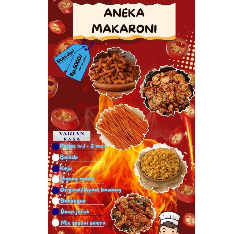 

Seblak kering aneka rasa