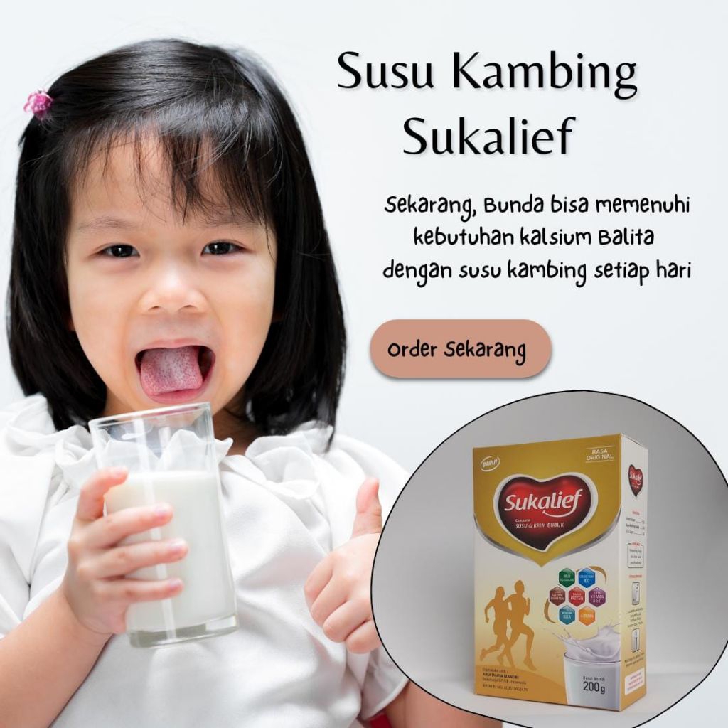 

SUKALIEF Susu Etawa Kaya Nutrisi