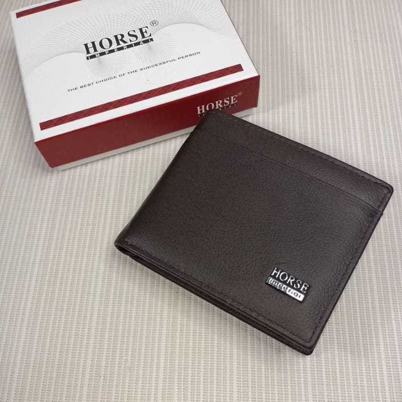 Dompet Lipat Imperial Horse Saku Kulit || Horse Imperial Leather Wallet