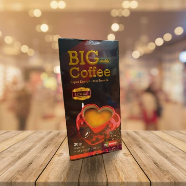 BIG Daddy Coffee - Kopi Premium Pria Dewasa | Vitalitas & Energi | 5 Sachet