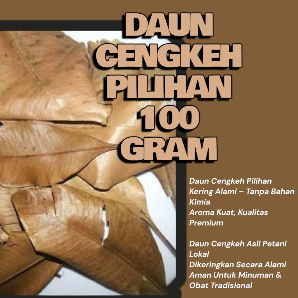 

Daun Cengkeh Kering 100gr – Herbal Alami – Aroma Kuat – Siap Pakai