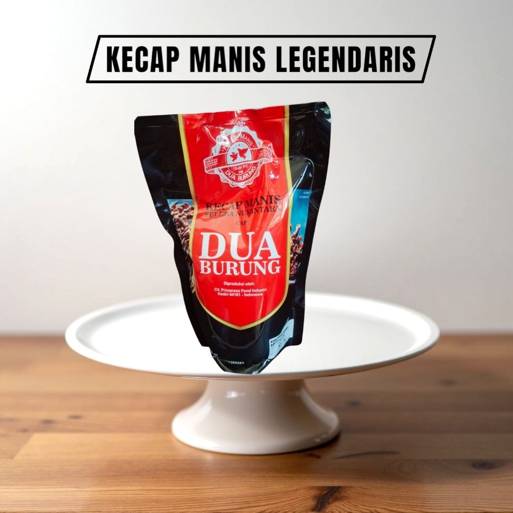 

Kecap Manis Cap Dua Burung Pouch 450 ml