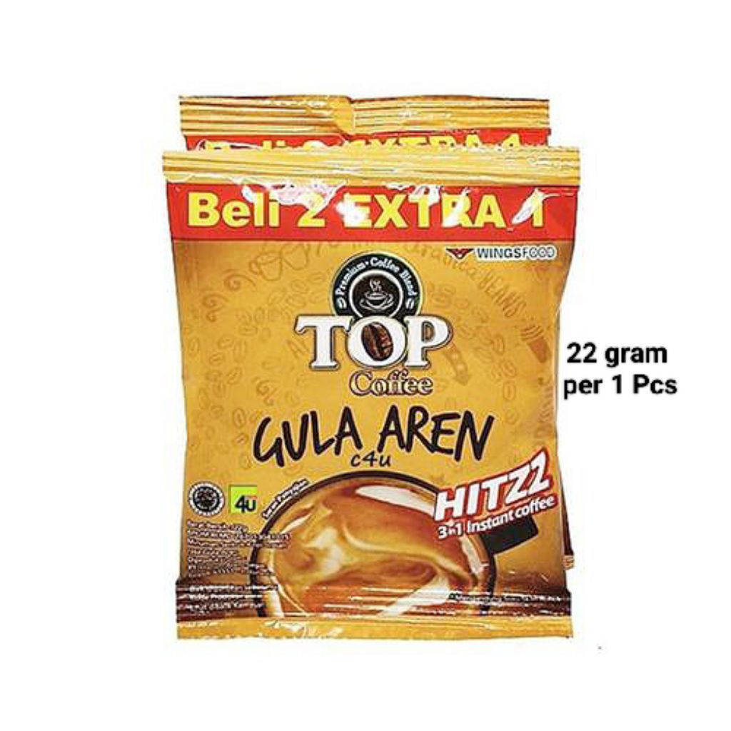 

Kopi Top Gula Aren Hitzz 1 Pcs