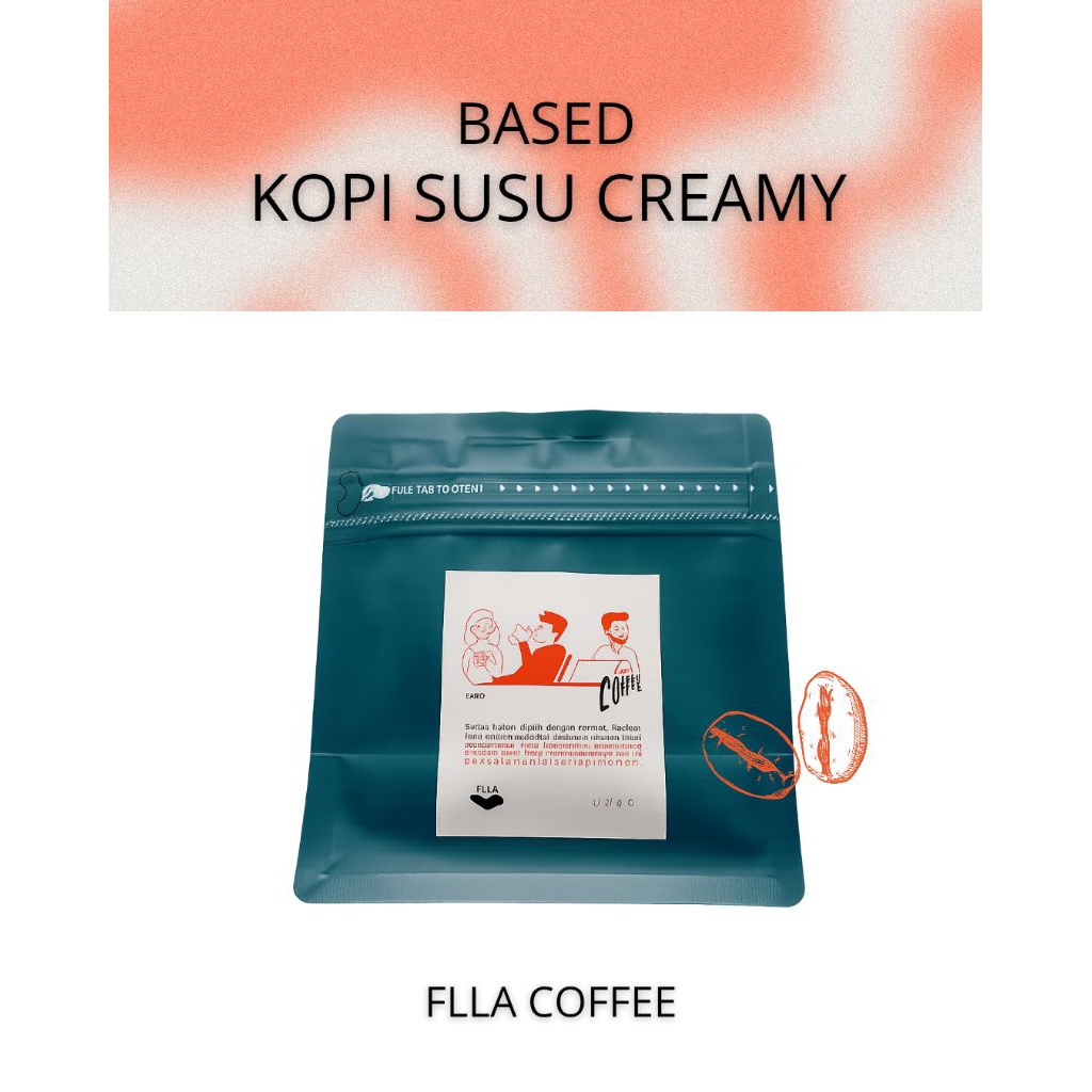 

Kopi Susu Sachet Creamy ( based )– Minuman Instan Praktis tanpa ampas– Rasa Coffee shop