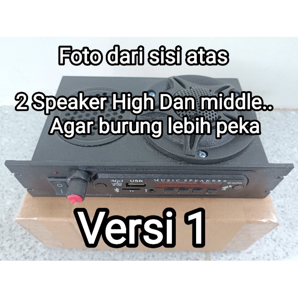 Moncer go Masteran burung mp3 kicau burung Suara jernih Dual speaker agar suara tajam dijamin 100%  