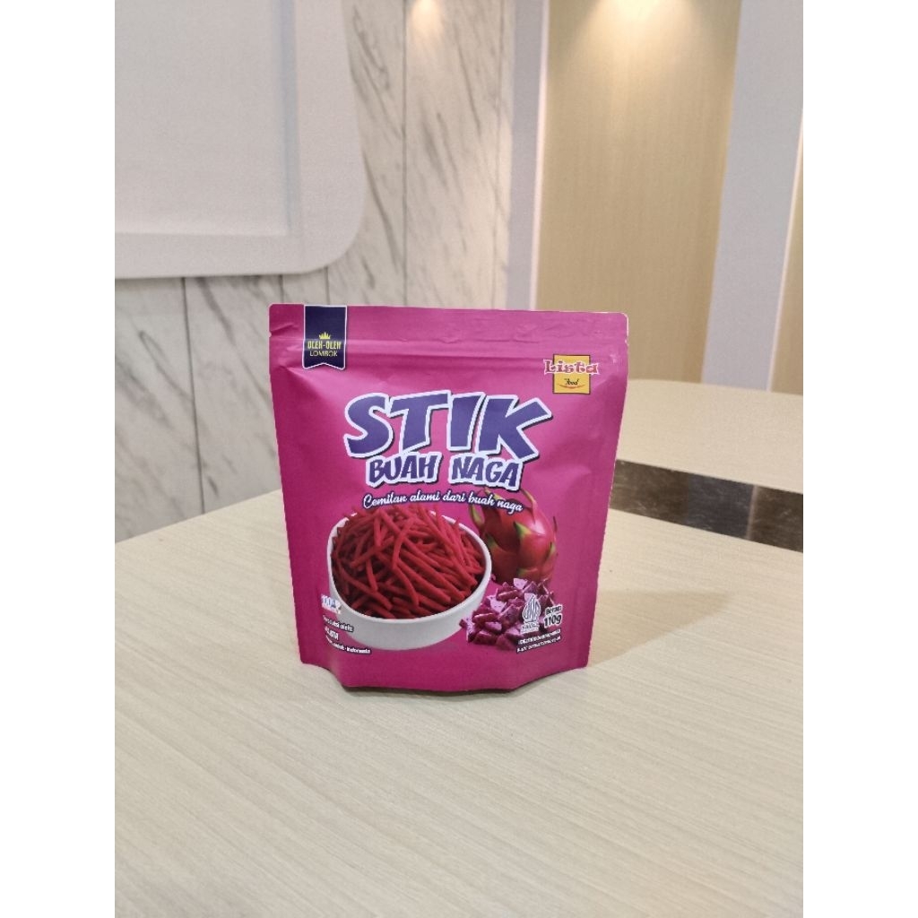 

Oleh Olrh Khas Lombok NTB Stik Buah Naga Cemilsn Alami dan Sehat