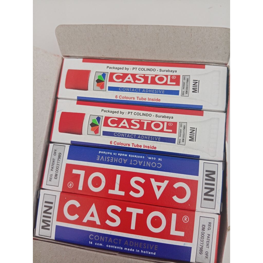 

1pak.isi 12.lem castol mini