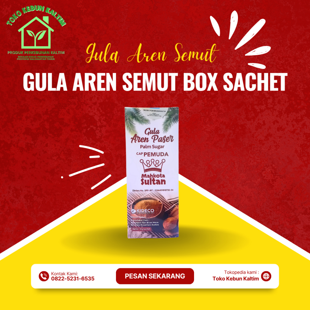 

GULA AREN SEMUT BOX CAP PEMUDA