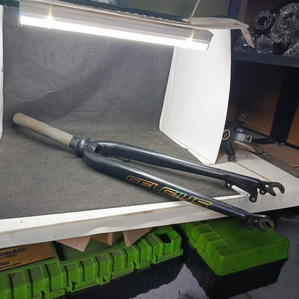 Fork steel OS 28.6 Celcius discbrake 700c 2nd