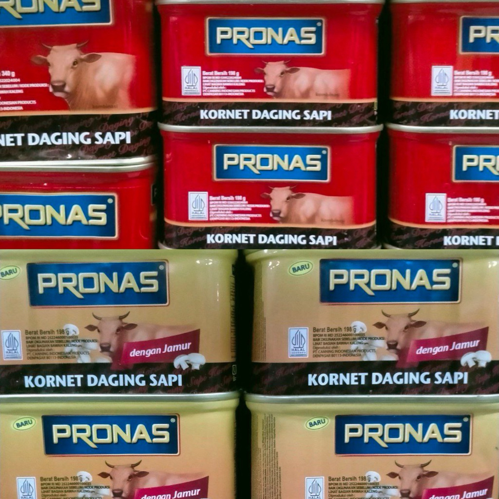 

PRONAS Kornet Sapi Mushroom 198 gr