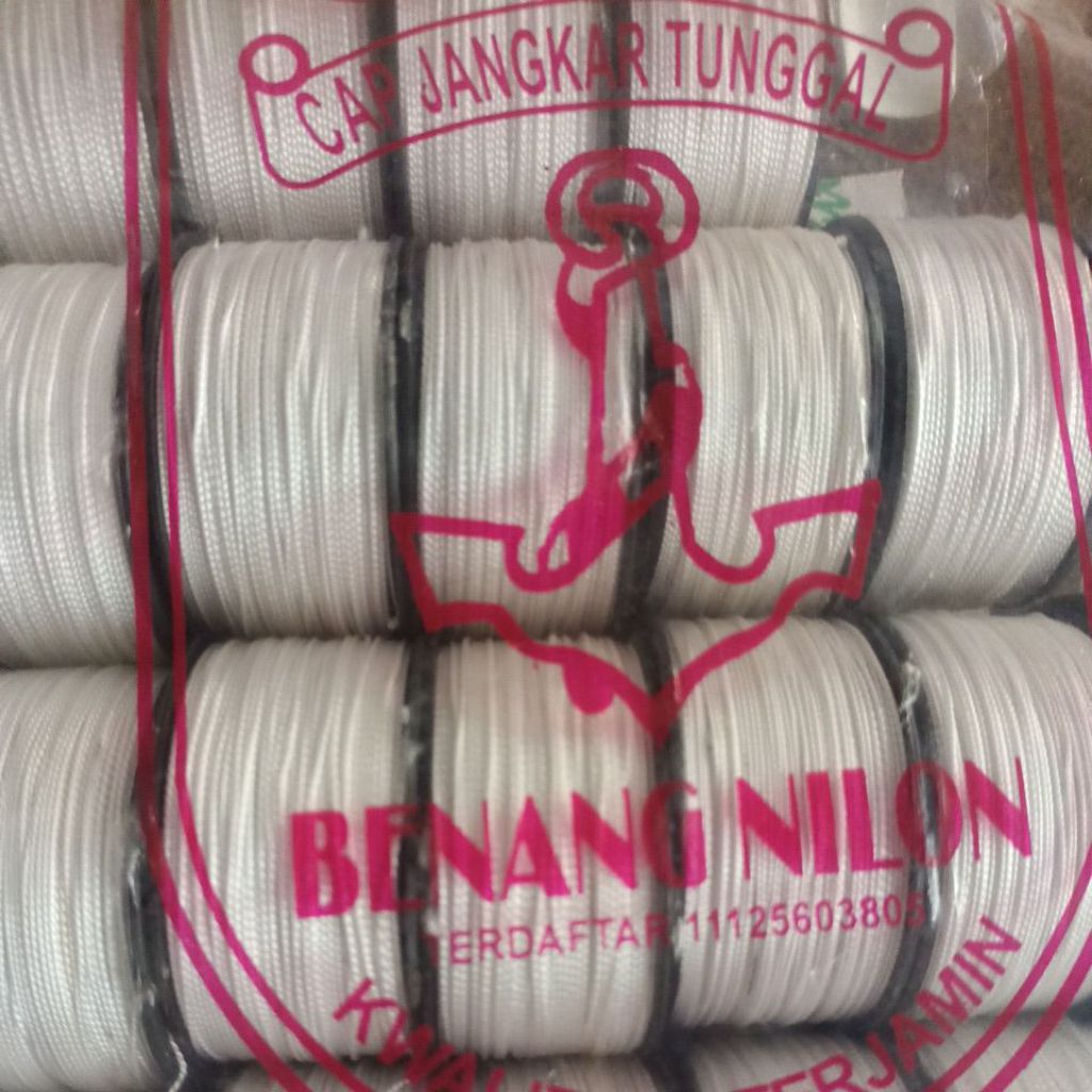 benang nilon cap jangkar tunggal/benang layangan