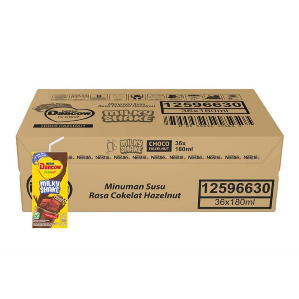 

SUSU UHT DANCOW MILK SHAKE KEMASAN 180 ML X 36 PCS (KARTON)