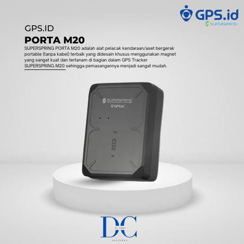 GPS.ID PORTA M20 - GPS Portable - GPS Portable Mobil - GPS Mobil - 100% Original