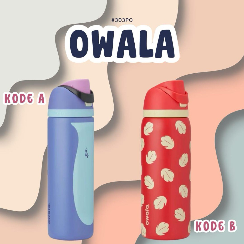 BOTOL MINUM OWALA LILO AND STITCH